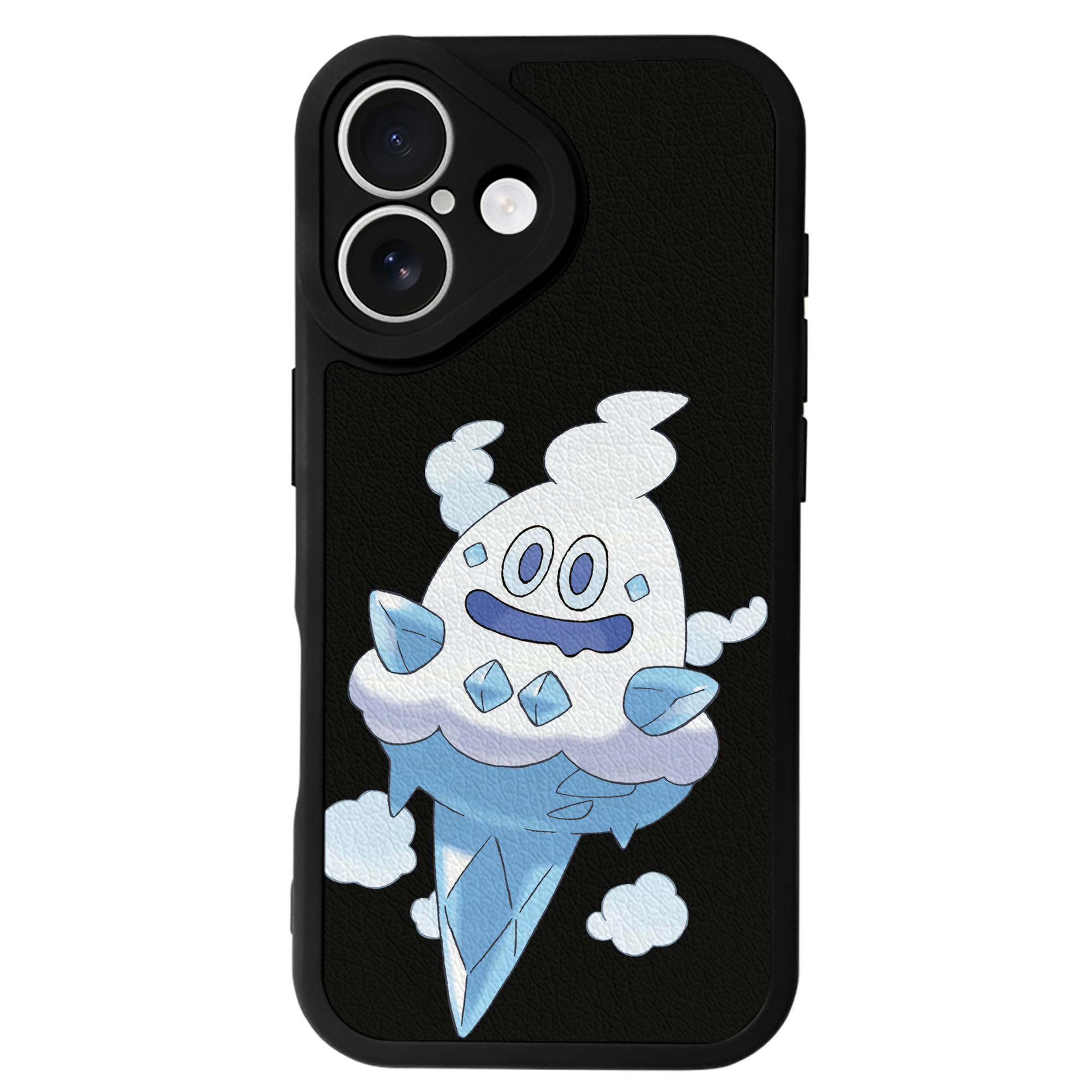 （画像用） ポケットモンスター Pokémon 【iPhone 16シリーズ対応】シリコンスマホケース（レザー調） 材質：シリコン